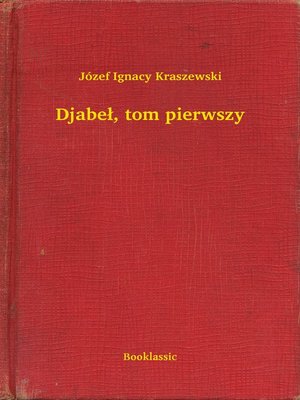 cover image of Djabeł, tom pierwszy